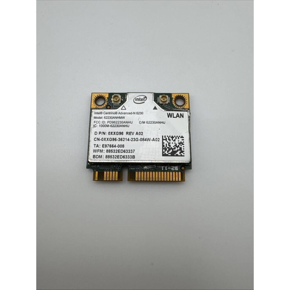 Dell Centrino Advanced-N XXG96 802.11 n Mini PCI Express Wifi DualBand